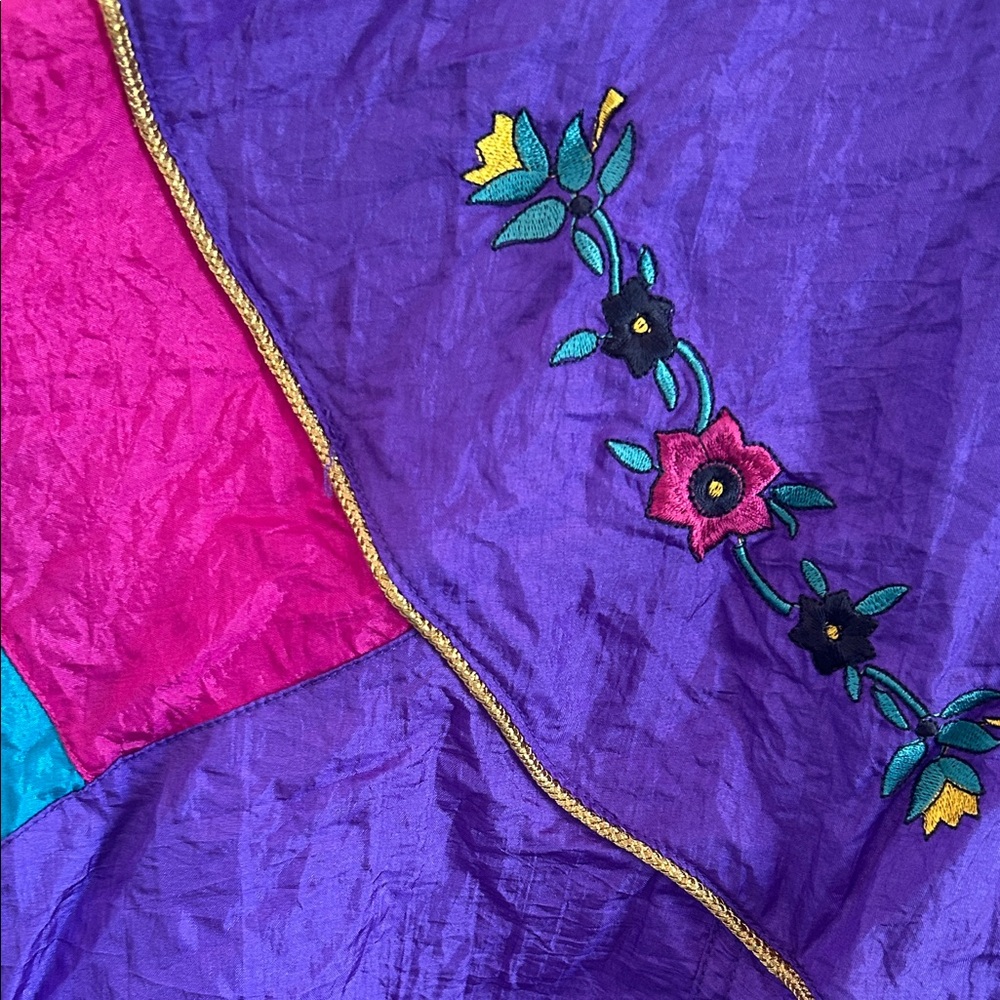 Twenty Women's Vintage Track Suit - Purple, Pink, Teal NWT - Picture 3 of 6